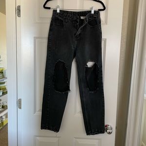 UNIF x Urban Outfitters Black Jeans